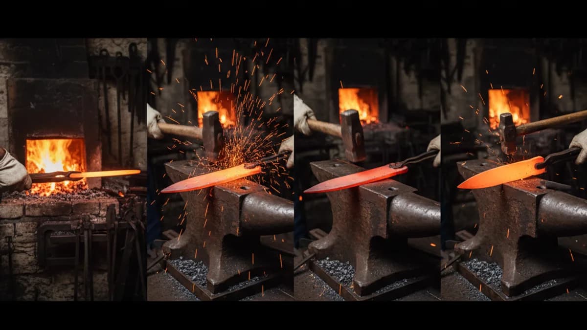 Forger un couteau : guide complet étape par étape